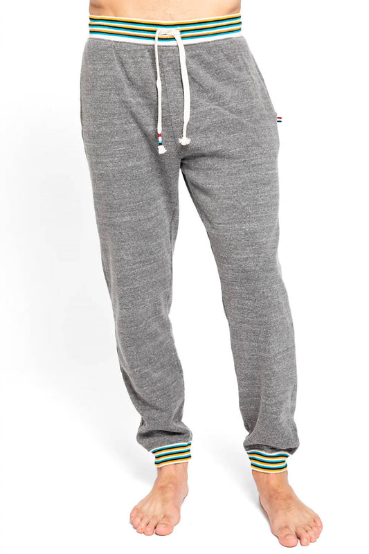 MEN'S MARIGOLD STRIPE JOGGER