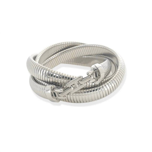 Omg Blings - Semi Stretch Ribbed Bangle