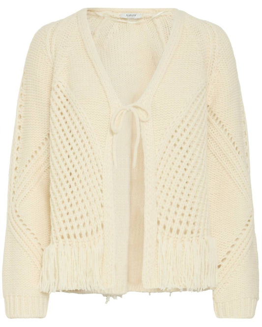 B.Young - Women's Melin Tassel Tie Cardigan