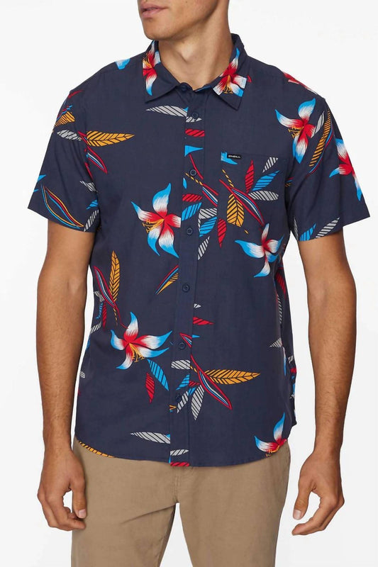 O'Neill - Men's Yabro Short Sleeves Woven Shirt