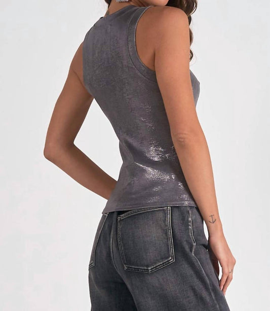 Elan - Glitter Tank Top
