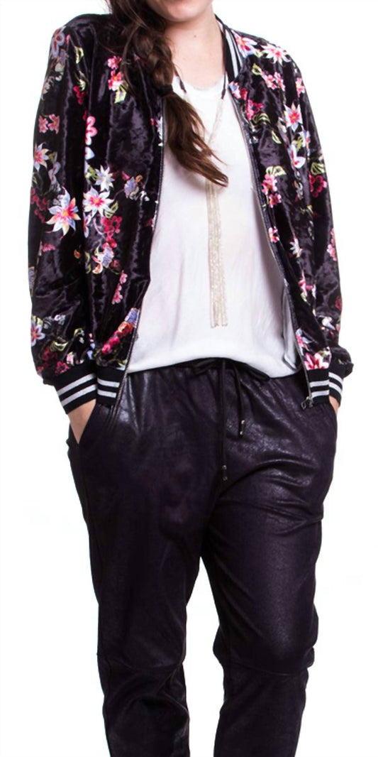 Gigi Moda - Giora Floral Bomber Jacket