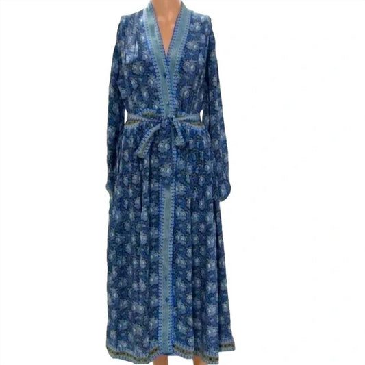 D'Ascoli - Women's Morocco Silk Crepe Midi Sun Dress