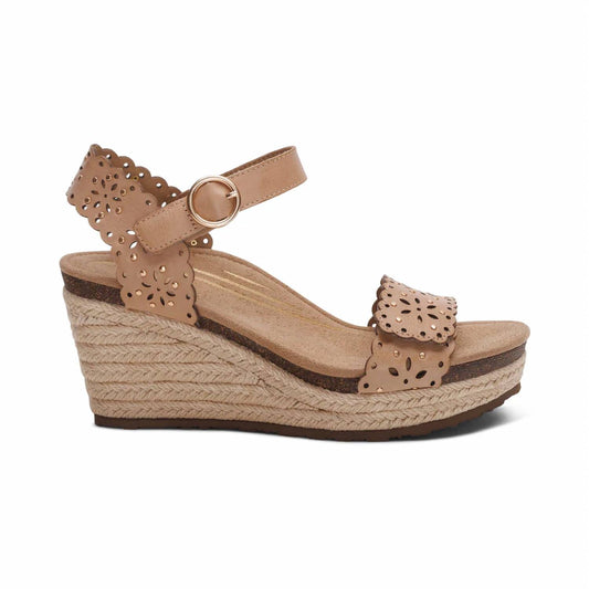 Aetrex - Women Sydney Cutout Wedge