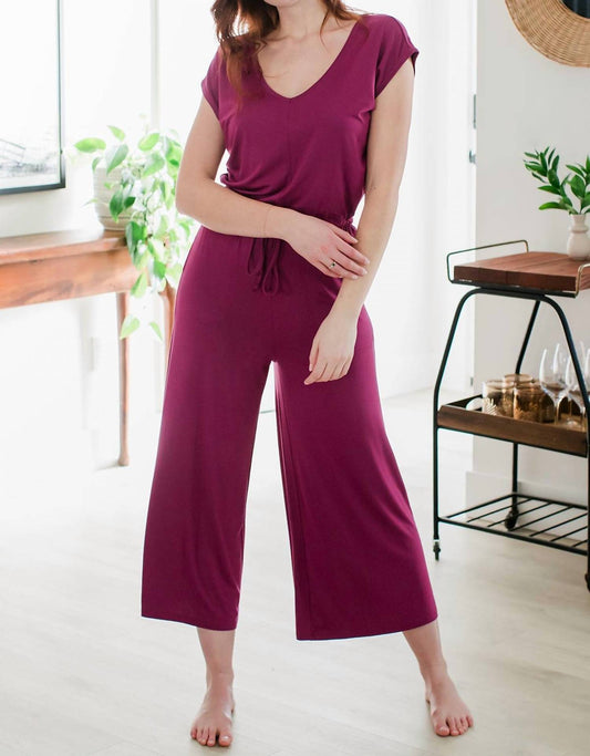 Yala - Kiova V-neck Bamboo Jumpsuit