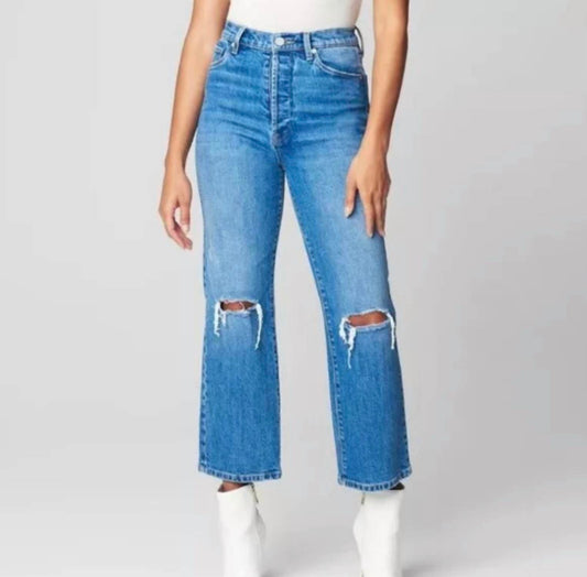 Blanknyc - the baxter ribcage straight leg jeans wirl wind