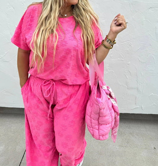 Blakeley - Daisy Print Pants Set