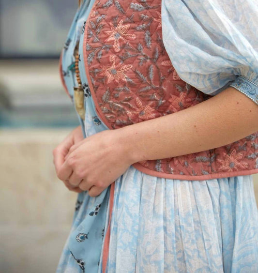 The Fox And The Mermaid - Juhi Reversible Vest