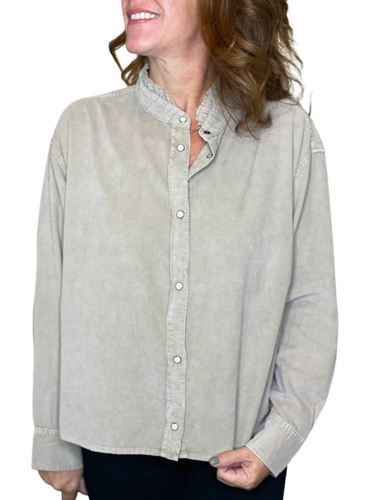 Dylan - Corduroy Isabelle Shirt Jacket