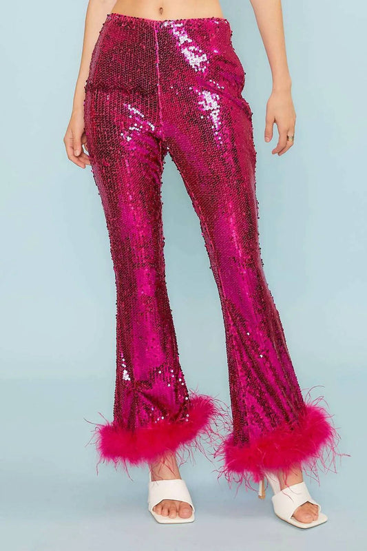 Buddylove - Feather Sequin Pants
