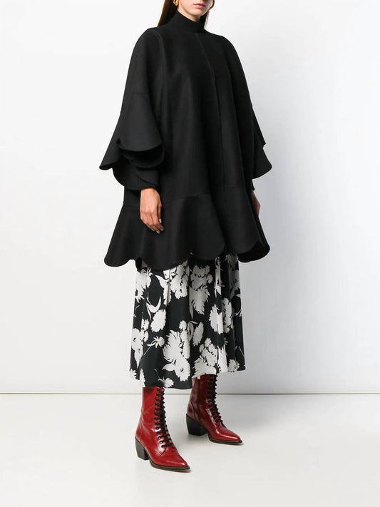 Valentino - Scalloped Edge Cape