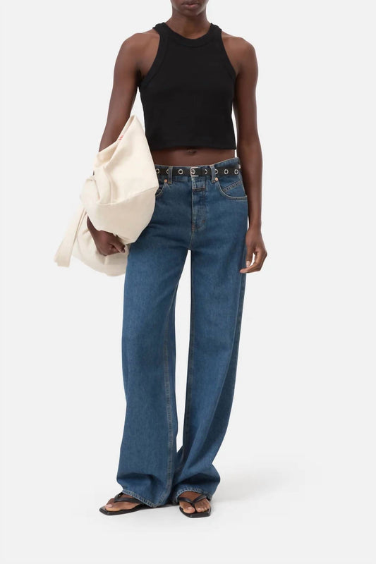 Closed - Cropped Racer Tank