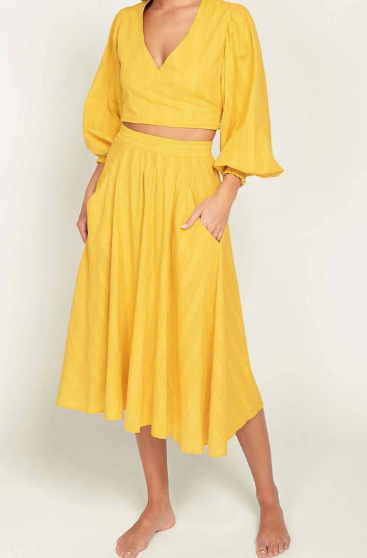 Peixoto - Paula Midi Skirt