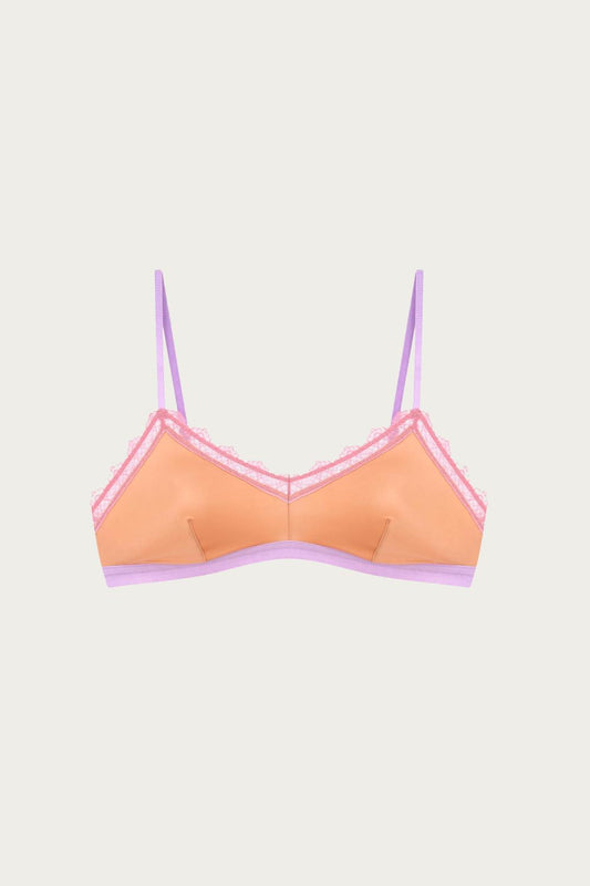 CYDNEY LACE TRIM BRALETTE