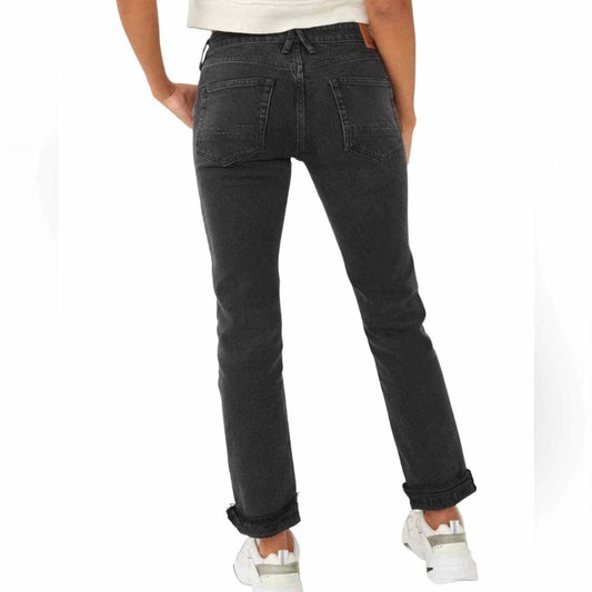 Free People - Cuffed Slim Boyfriend Jeans