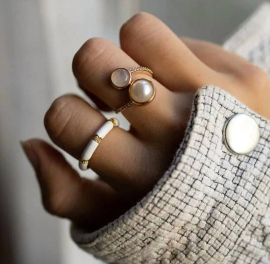 Leeada - Lamill Stacking Ring
