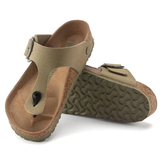 Birkenstock - Women's Gizeh Big Buckle Textile Sandals