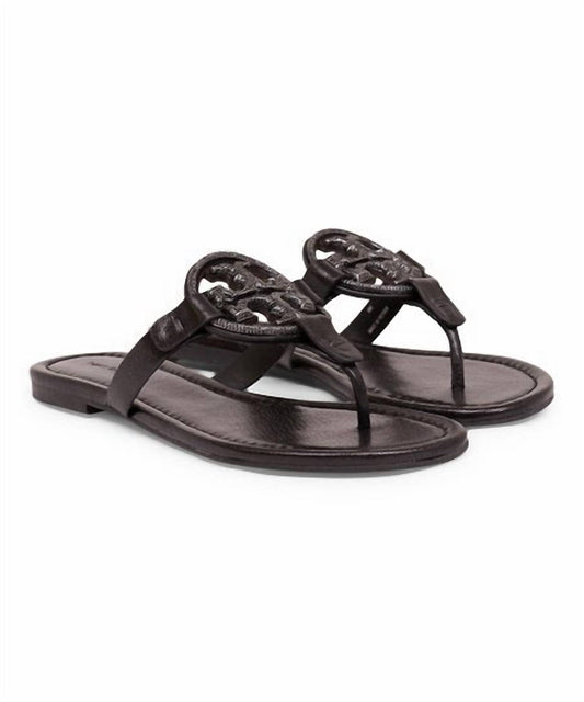 Tory Burch - Women's Leather Miller Pave Sandals