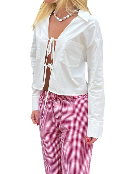 Blue Blush - All Tied Up Top