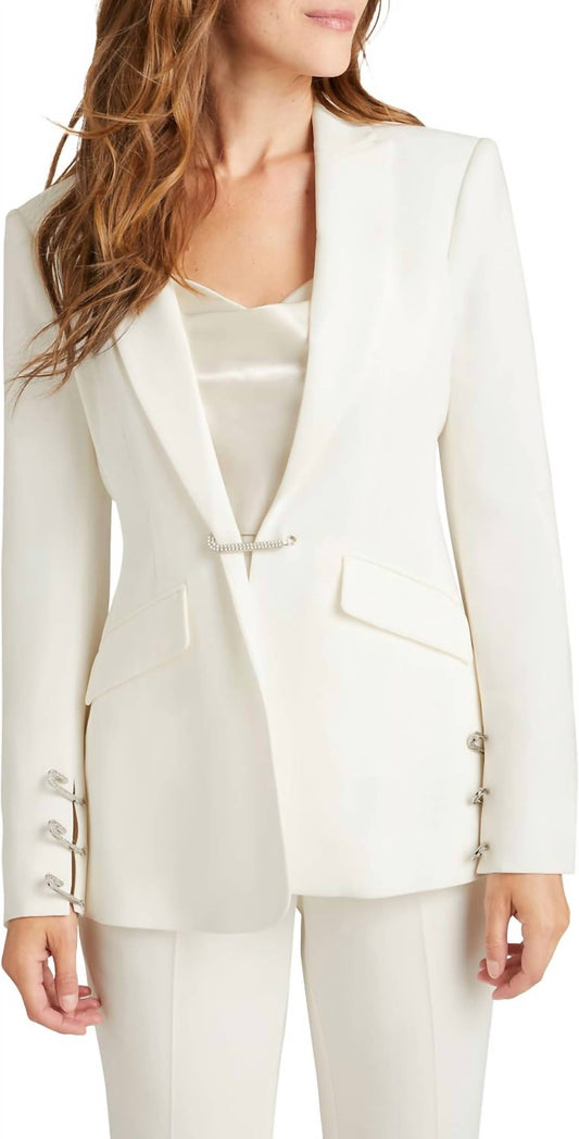 Cinq A Sept - Cheyenne Rhinestone Pin Blazer