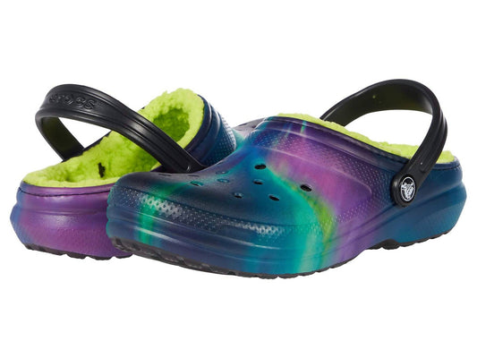 Crocs - Kid's Classic Tie Dye Lined Clog