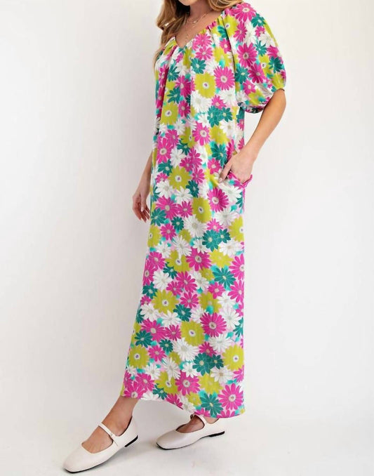 Easel - Daisy Dreams Maxi Dress