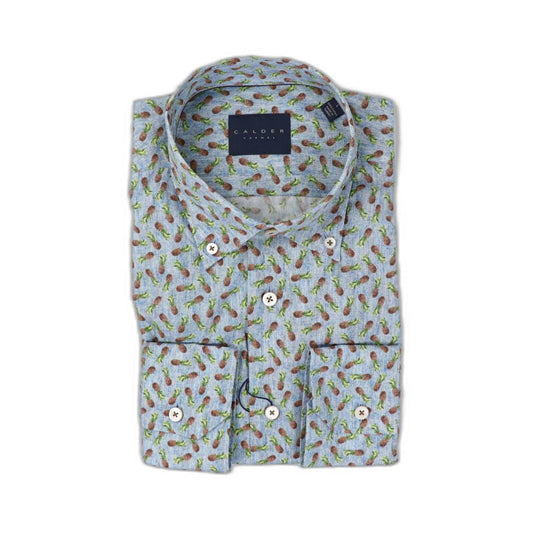 Calder Carmel - Pineapple Poplin Sport Shirt