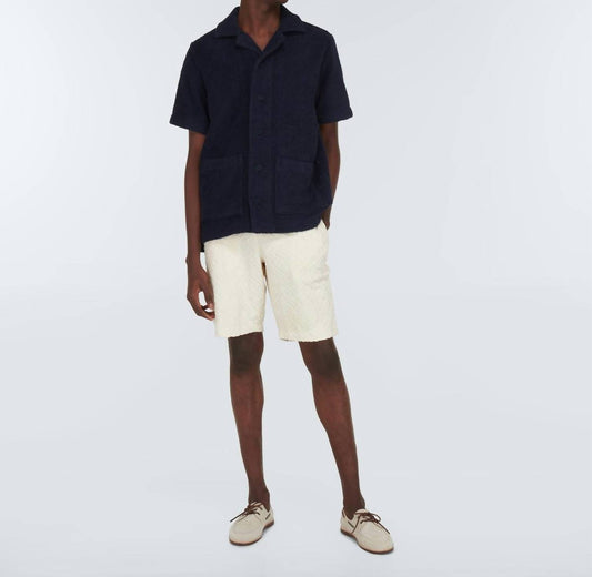 Orlebar Brown - Frederick Jacquard Rope Terry Shorts