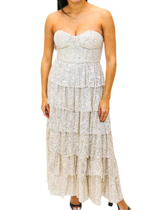 Mable - Sequin Layered Dress