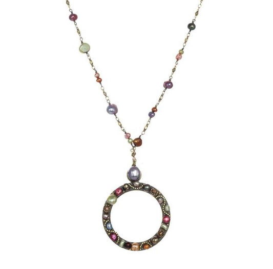 Michal Golan - Sunset Open Circle Necklace