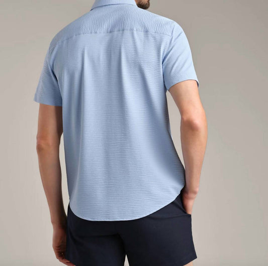 Rhone - Commuter® Seersucker Short Sleeve Button Down