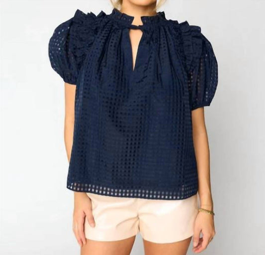 Buddylove - Essie Ruffle Sleeve Top