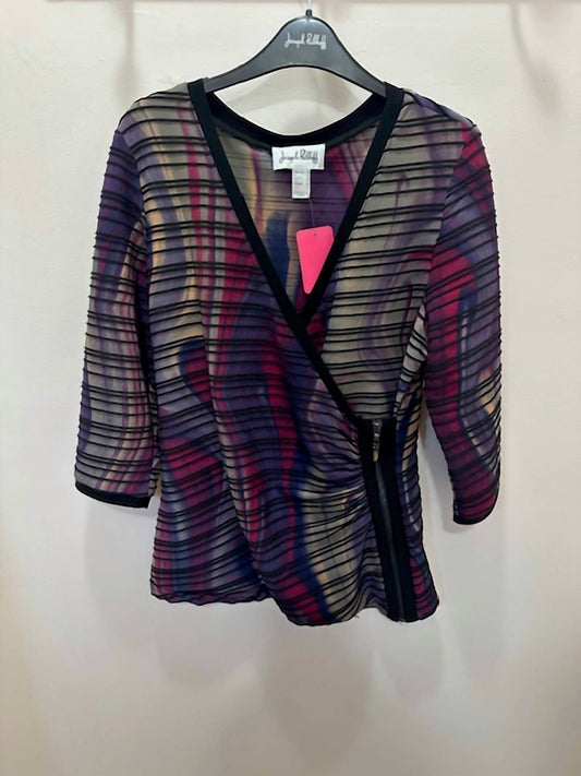 Joseph Ribkoff - Women's Wave Side Zip Top