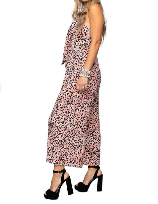 Animal Print Jumpsuit