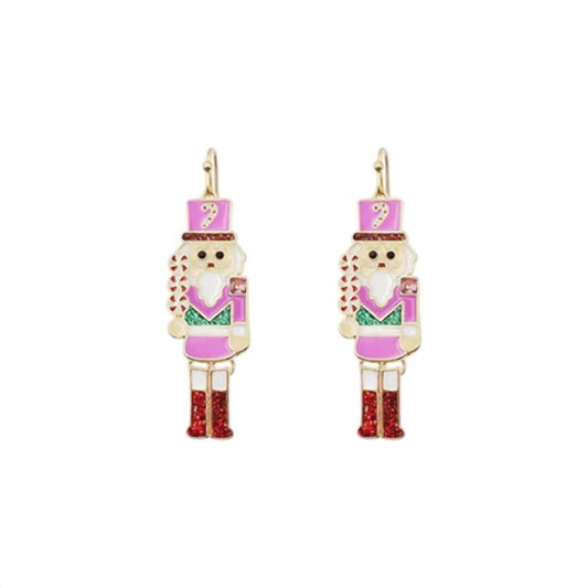 Posh - Women's Nutcracker Christmas Earrings