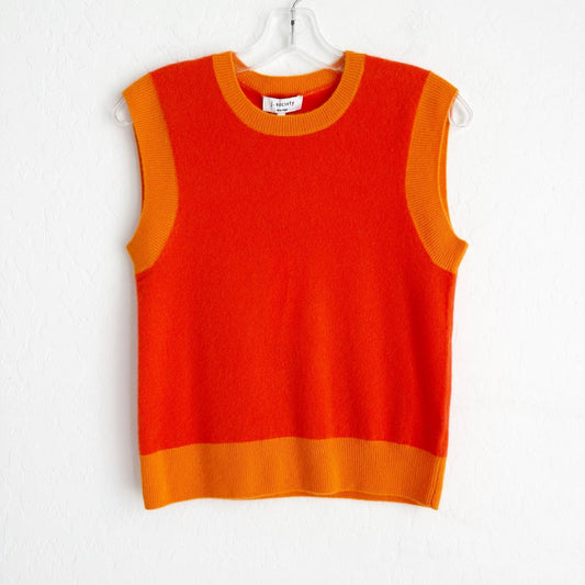 J. Society - Women's Cashmere Tipped Sweater Vest