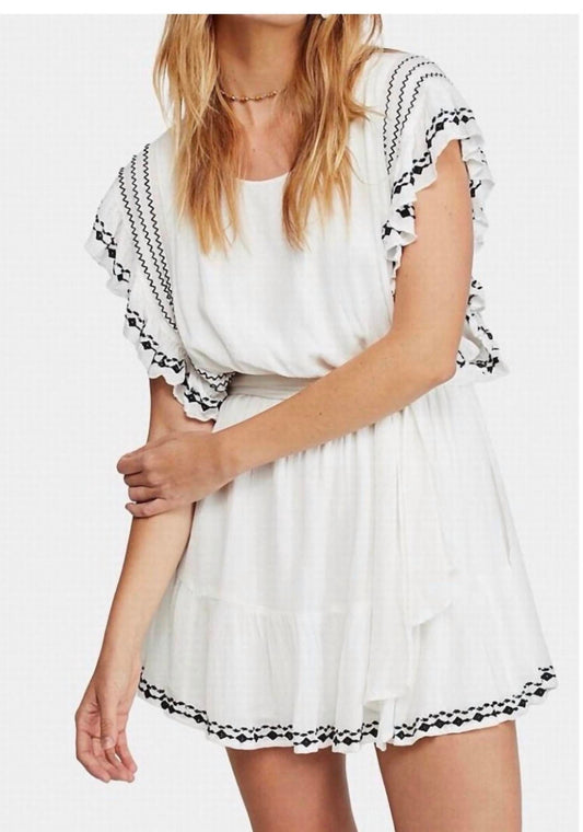Free People - Weekend Brunch V Neck Dress