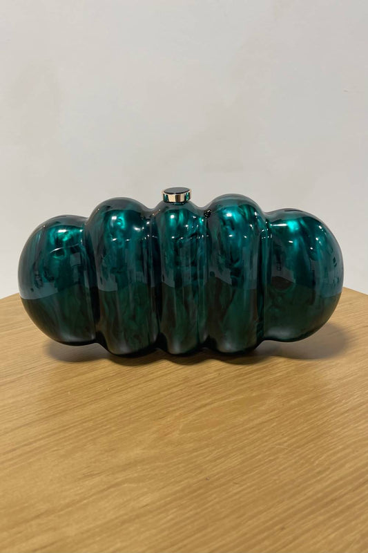 Urban Expressions - Women's Diana Acrylic Marbled Clutch Bag