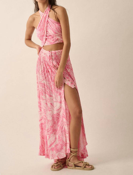 Promesa - Floral Maxi Skirt