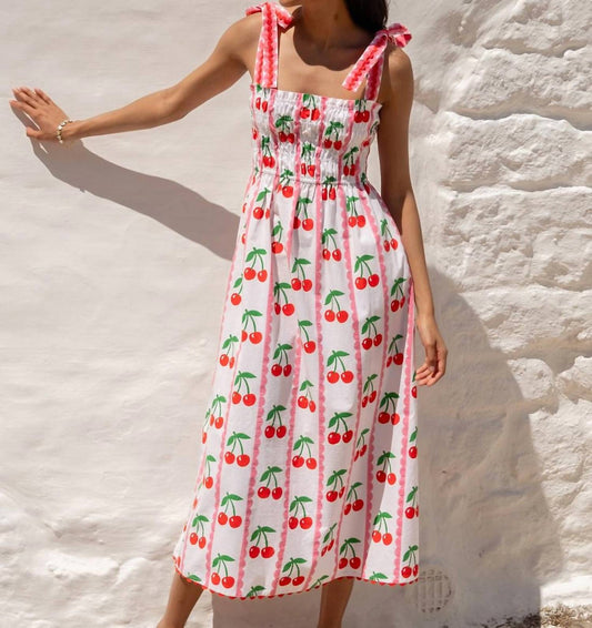 Pink City Prints - Immy Midi Dress