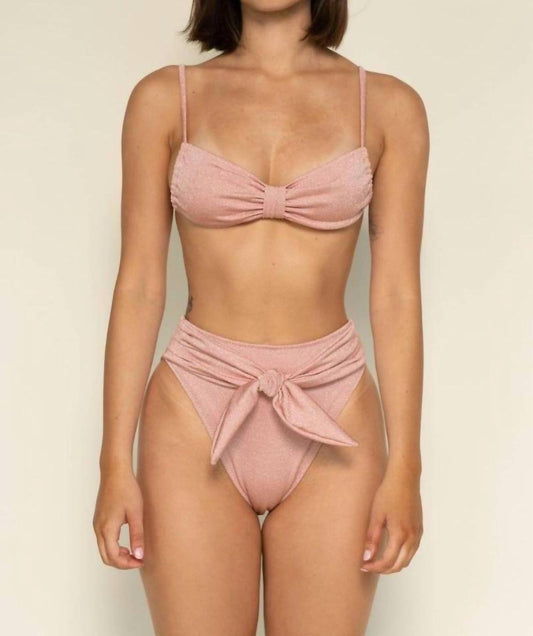 Montce - Paula Tie-up Bikini Bottom