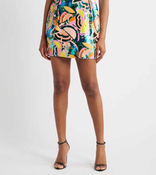 Saylor - Dasha Fruit Sequin Mini Dress