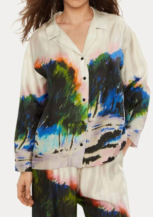 Munthe - Sachu Painted Silk Shirt