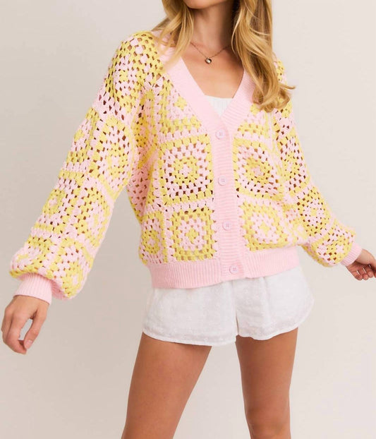 Le Lis - Crochet Cardigan