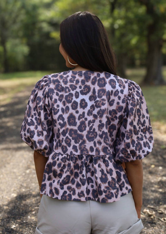 Karlie - Denim Knot Tie Top