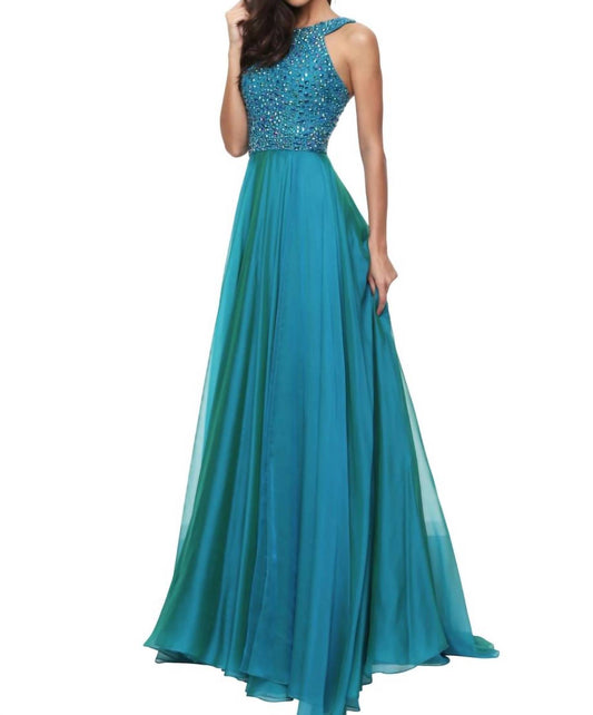 Sherri Hill - Beaded Full-Length Prom Dress
