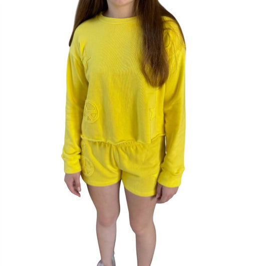 Flowers By Zoe - Girls Cropped Sweatshirt