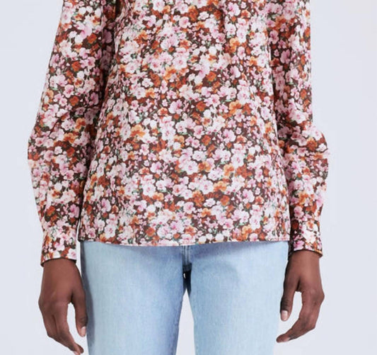 Derek Lam 10 Crosby - Tessa Long Sleeve Pintuck Blouse