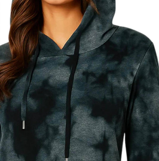 French Kyss - Marble Wash Hooded Dress