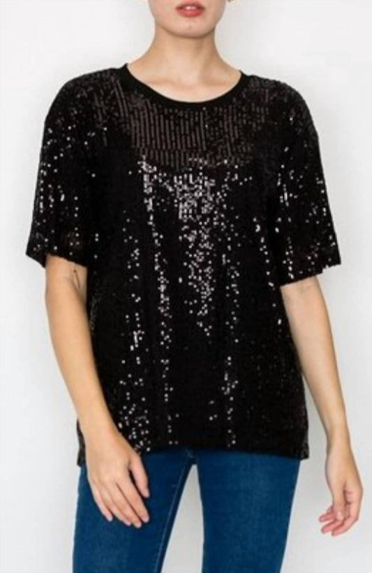 Origami - Sequin Top